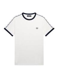 T-shirt pour homme Fred Perry Ringer Blanc