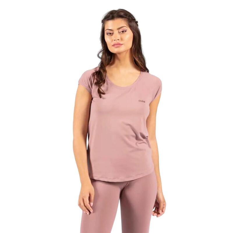 Camiseta para Mujer Ditchil Ease Rosa