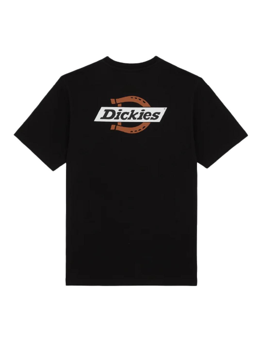 Camisetas para Hombre Dickies  Negro 2/3