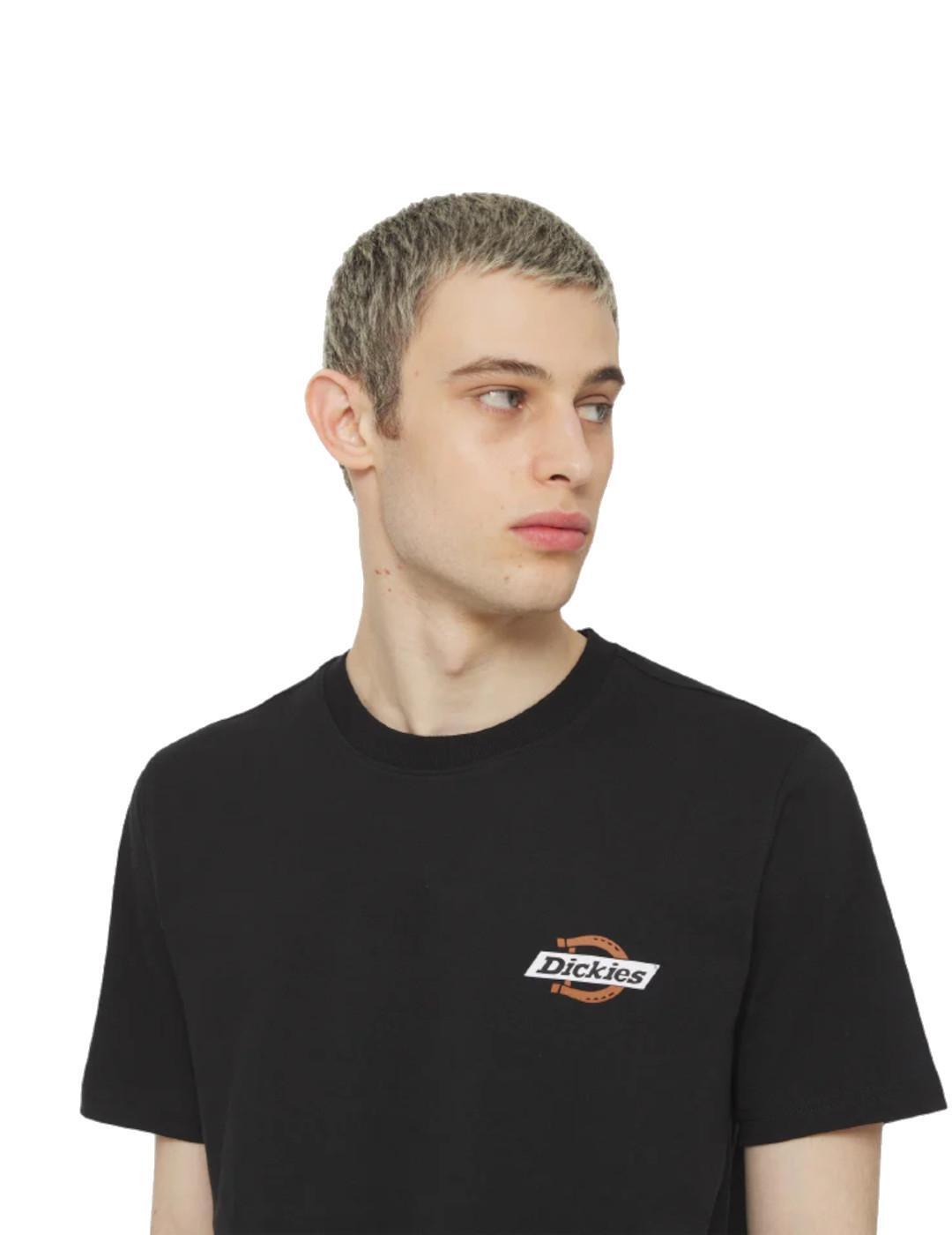Camisetas para Hombre Dickies  Negro 3/3