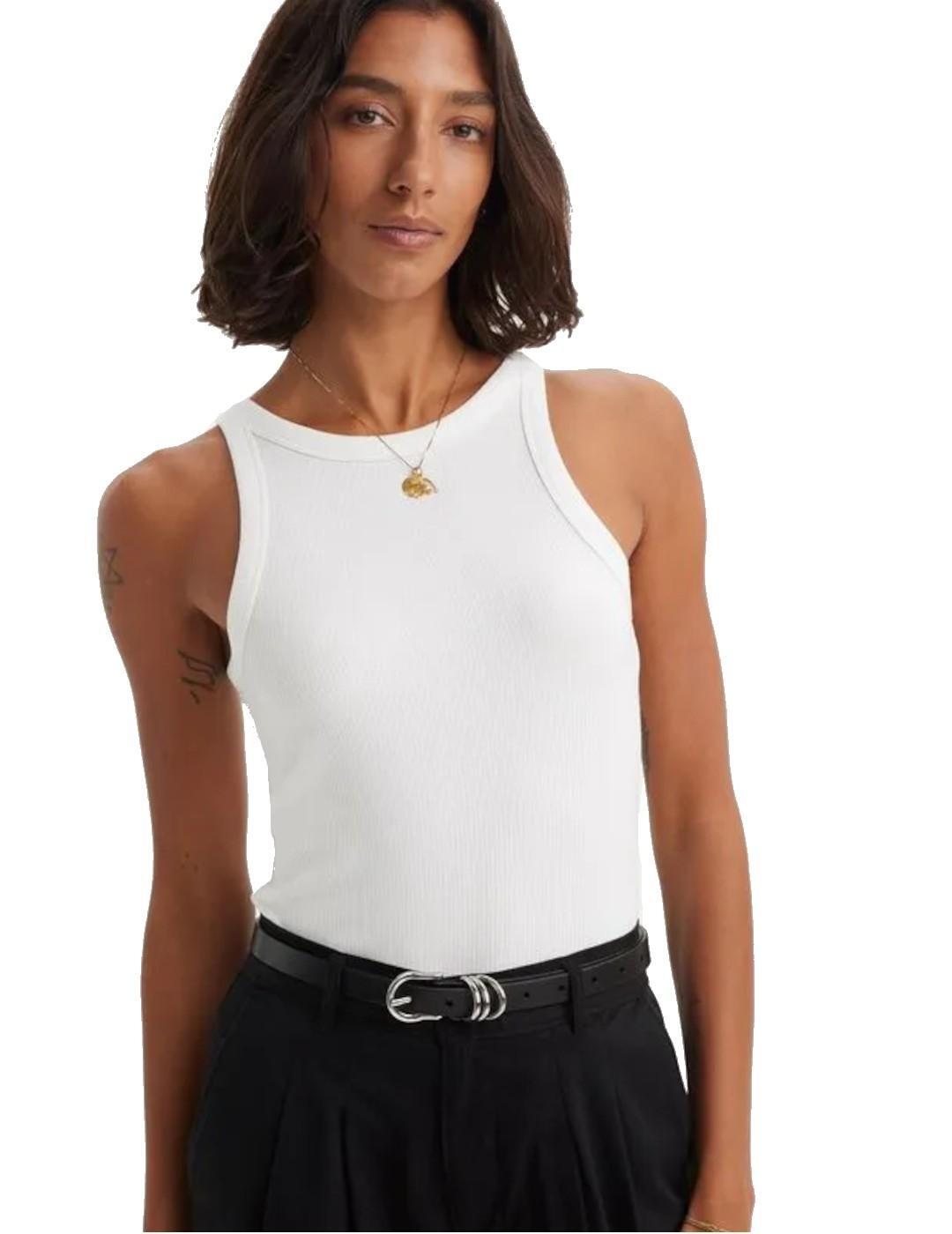 Camisetas para Mujer Levis  Blanco 2/4