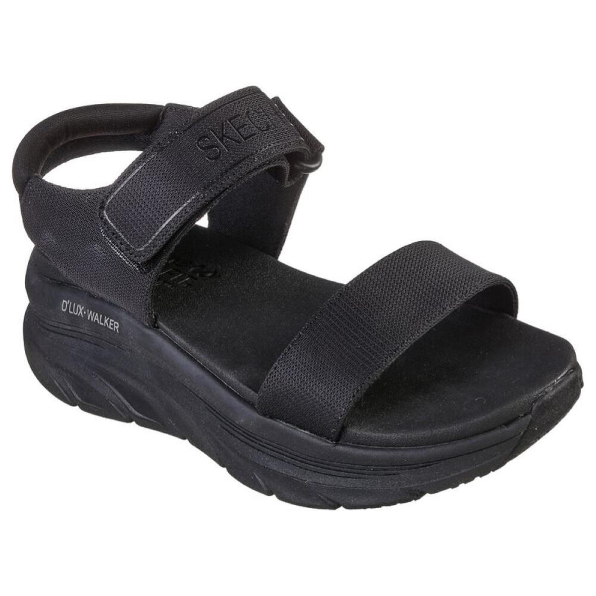 Skechers - Sandale Femme Skechers D'Lux Walker New Block En Mesh Noir - Sandales - Noir - 40 - Decathlon
