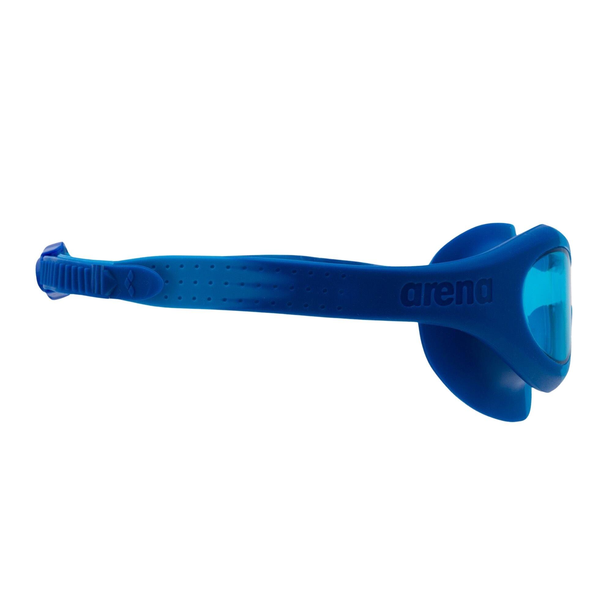 Arena Spider Kids Masque De Natation Enfant 2-5 Ans – Lentilles Teintées, Anti-buée, Silicone Hypoallergénique, UV, Ajustement Stable