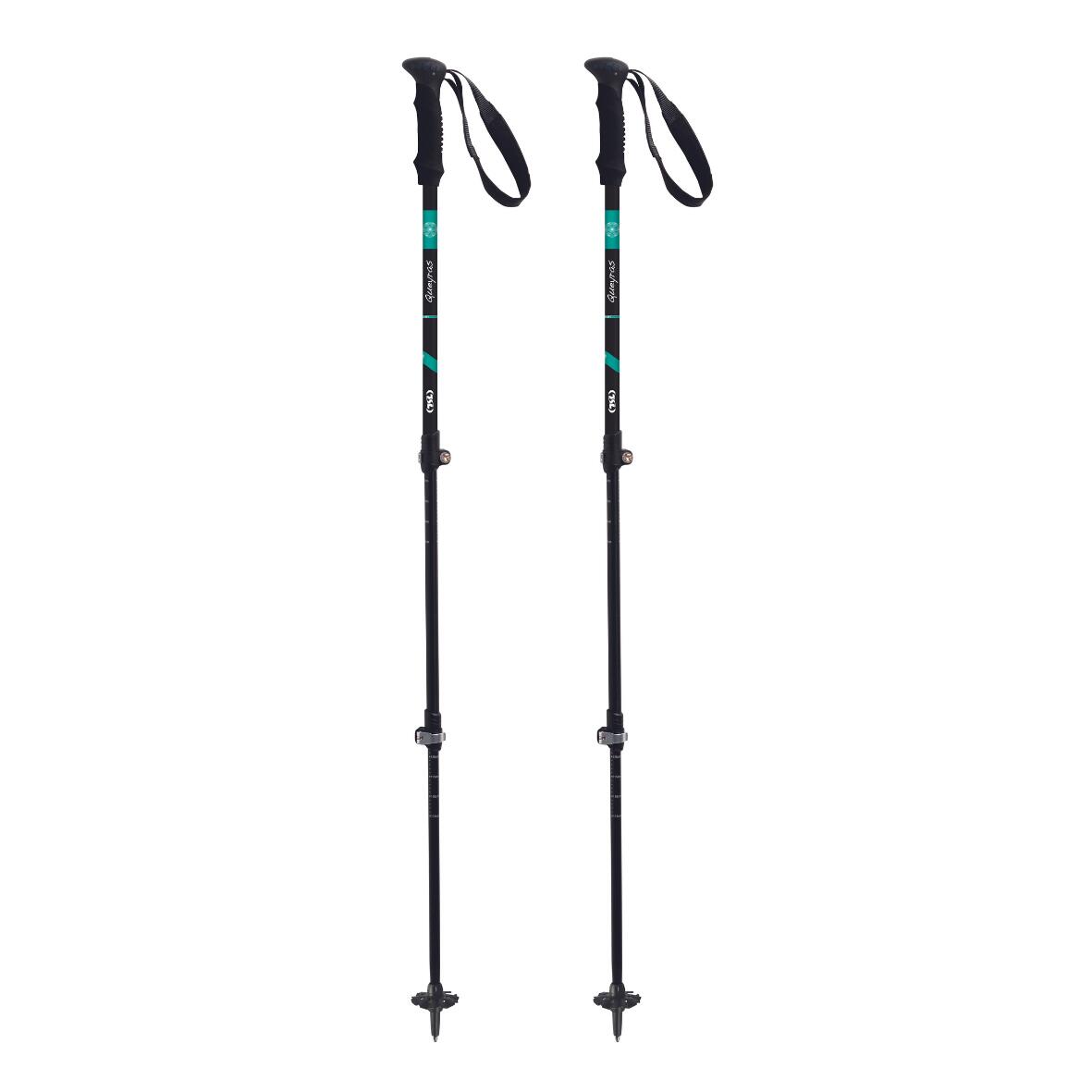 Tsl - Bâtons De Trekking Tsl - Télescopique - Country Alu 3 Light Queyras - Bâton De Randonnée - Incolore|vert - 99 Cm - Decathlon