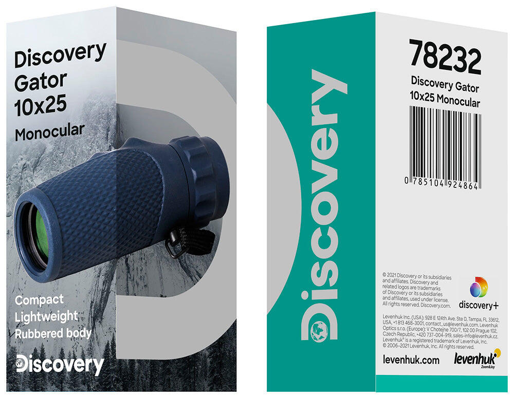 Monoculaire Levenhuk Discovery Gator 10x25 2/7