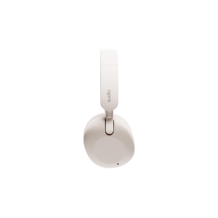Casque audio arceau sans fil Bluetooth Sudio K2 avec réduction de bruit crème 4/5