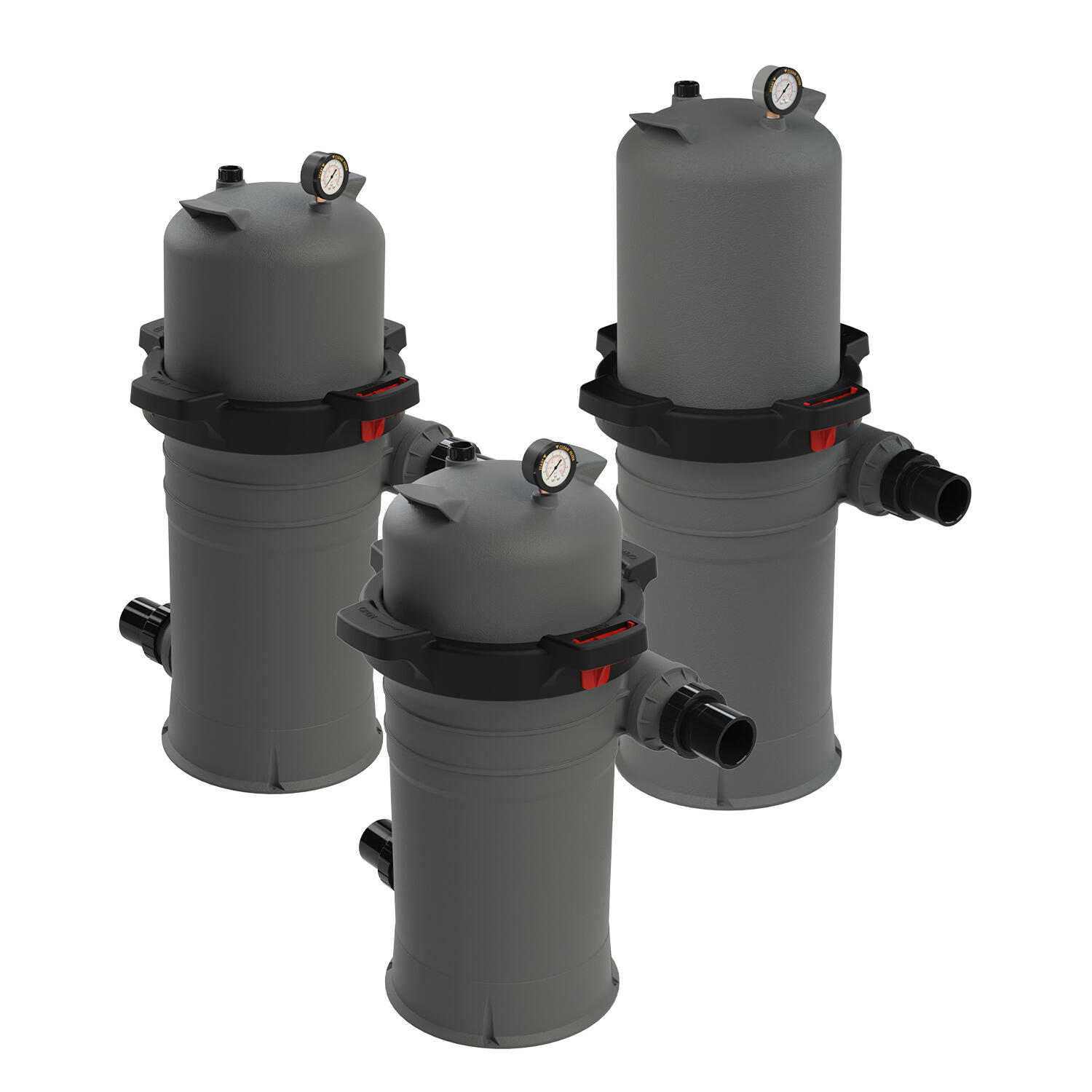 POOLEX Sistema di filtrazione a cartuccia per piscina fino a 80 m³ - Poolex PF-TCR100