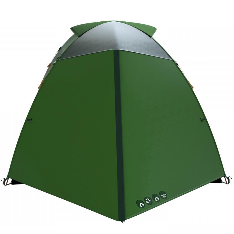 Tent extreem lichtgewicht Bright 4 2021 - 4 persoons - Groen