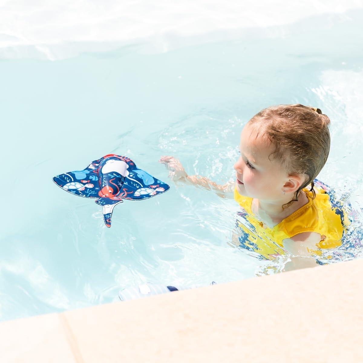 Kids' Snippets Pool Toy (Pack of 2) Stingray Whale