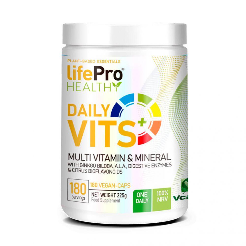 LIFE PRO NUTRITION Dagelijkse Vits - 180 LifePRO Vegan Capsules