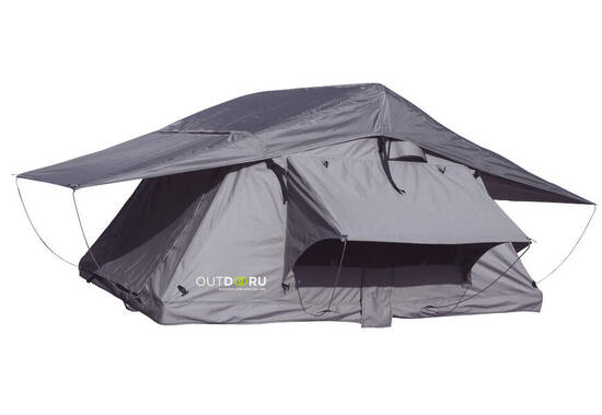 Dachzelt Expedition - 4 Pers. 160cm Grün - inkl. Leiter, PVC Cover