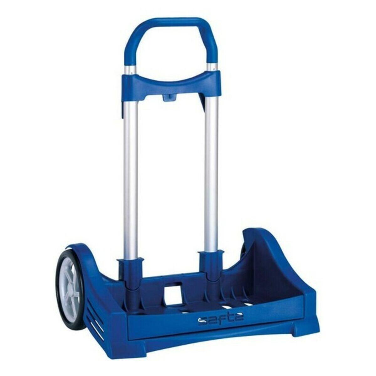 Trolley para Mochila Safta Azul 2/3