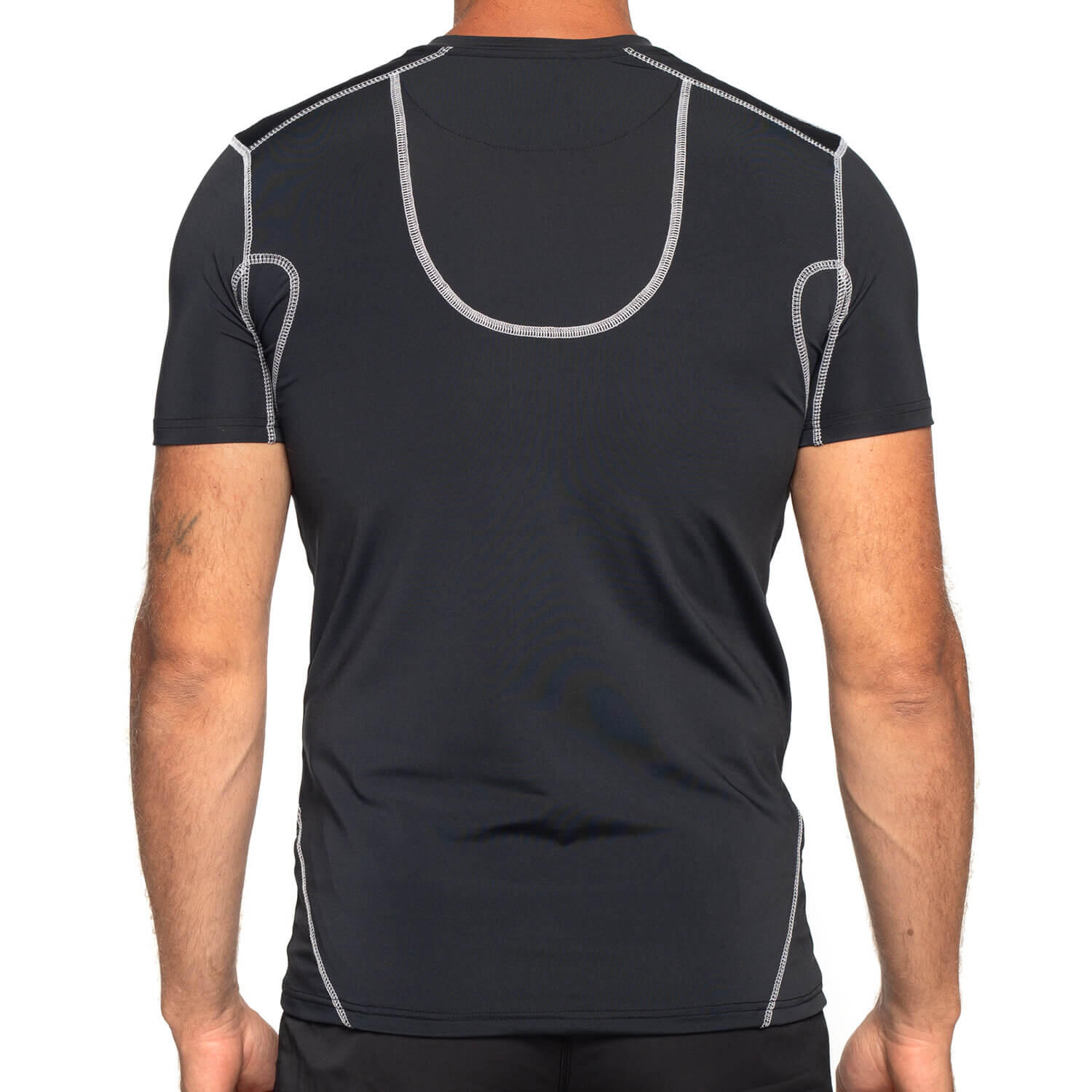 T-shirt de compression dept 3XL / Noir 3/4