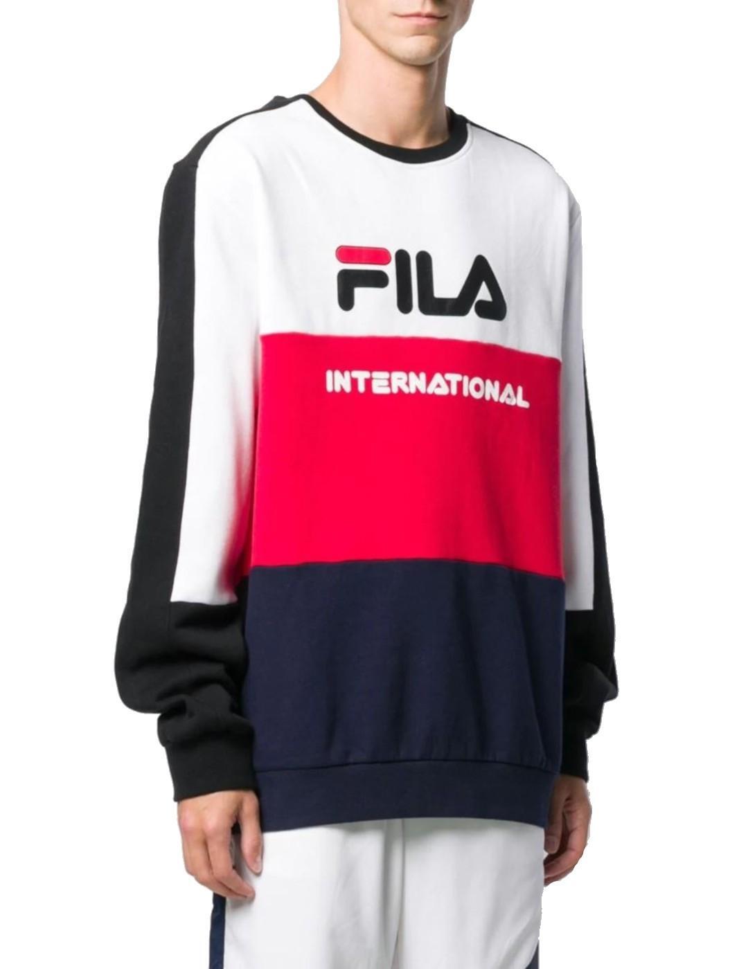 Sweatshirts polaires pour hommes Fila 684586 Multicolor 2/3