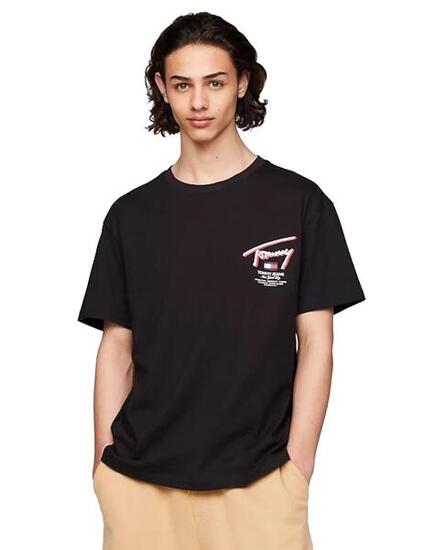 Men's Tommy Hilfiger Black T-shirts