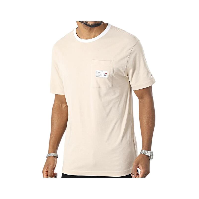 Camisetas para Hombre Tommy hilfiger  Beige