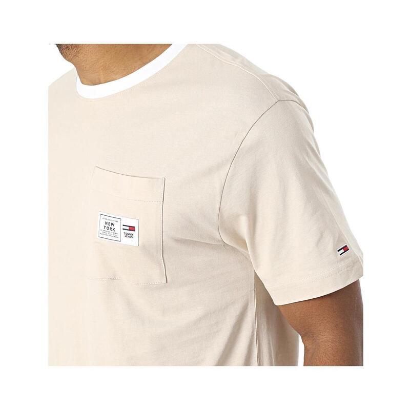 Camisetas para Hombre Tommy hilfiger  Beige