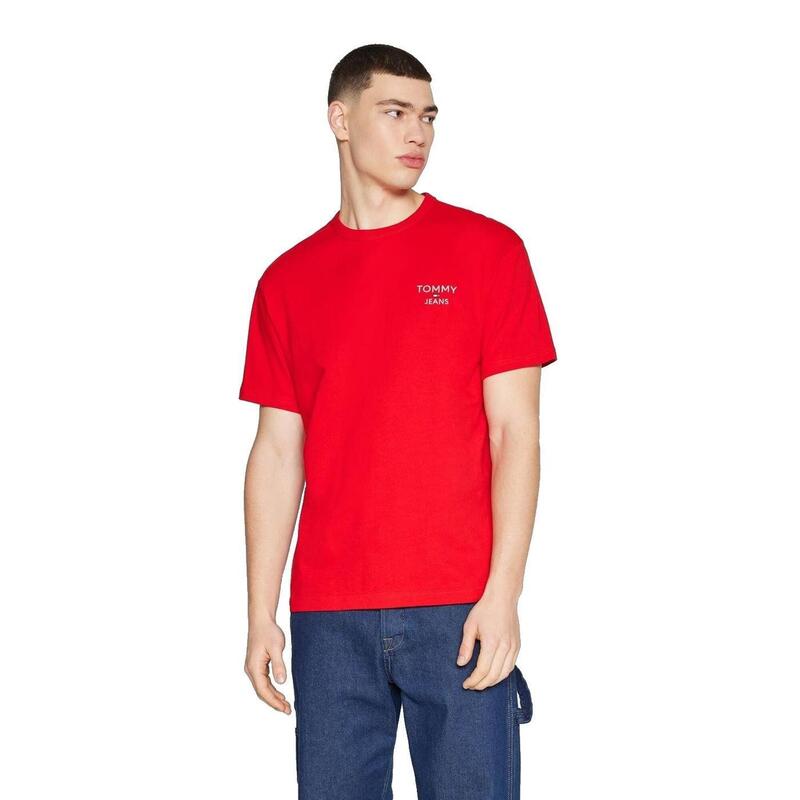 Camisetas para Hombre Tommy hilfiger  Rojo