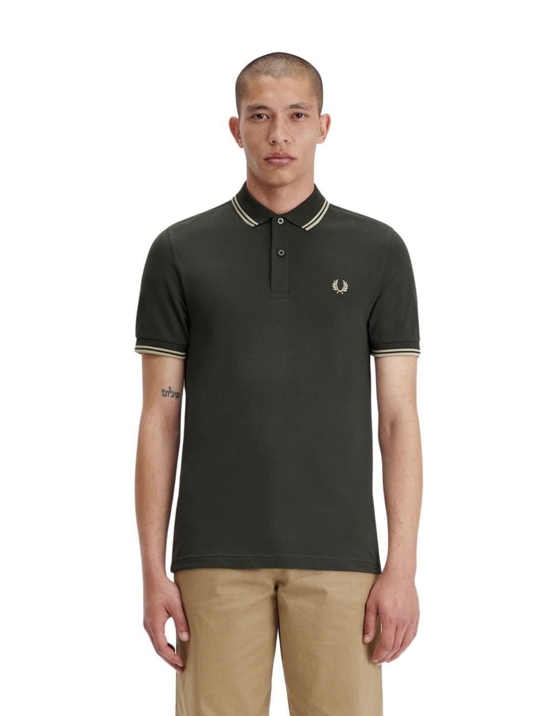 Camisetas para Hombre Fred perry  Verde 4/4