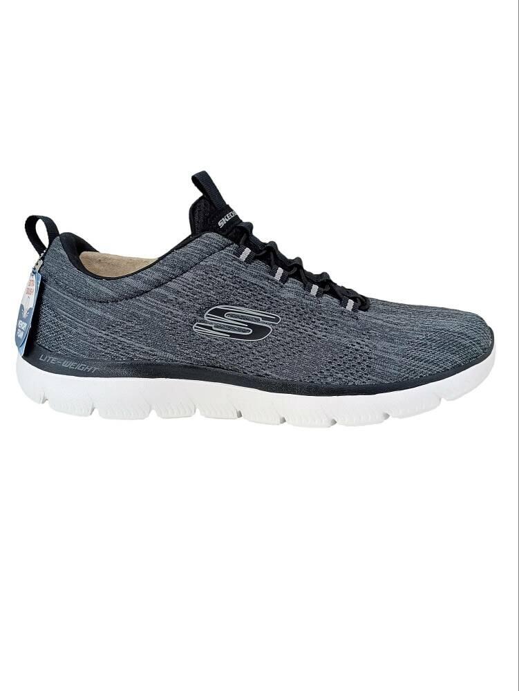 Chaussures de sport pour hommes Skechers Summits-Louvin [232186/NVY] SLIP-ON 6/7
