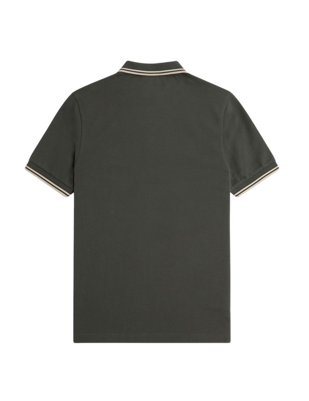 Camisetas para Hombre Fred perry  Verde 2/4