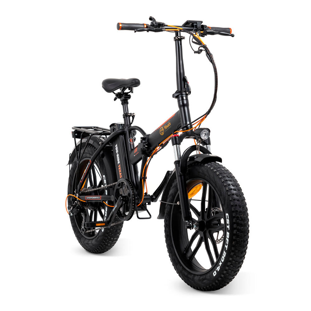YOUIN Bicicleta eléctrica Youin Texas V3 Fatbike, plegable, pantalla LCD