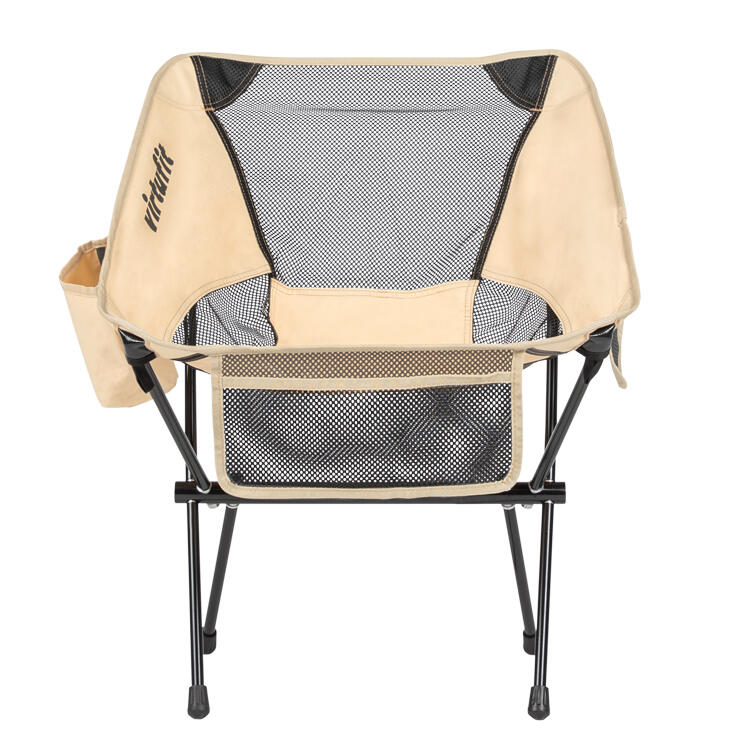 Silla de camping - Compacta - Beige 2/8