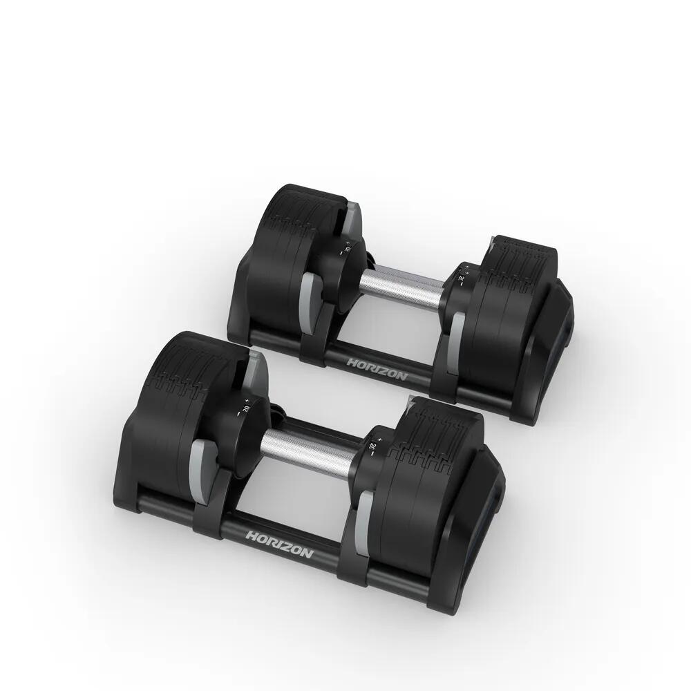 HORIZON FITNESS Horizon verstelbare halters eenvoudig instelbaar van 2 tot 20 kg