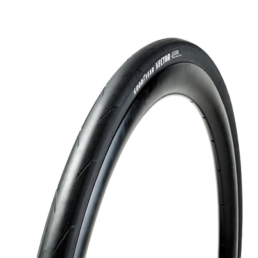 Goodyear - Goodyear - Vector 4saisons Tub. Compl. 700x25 25-622 Noir - Pneu - Noir - 25-622 - Decathlon