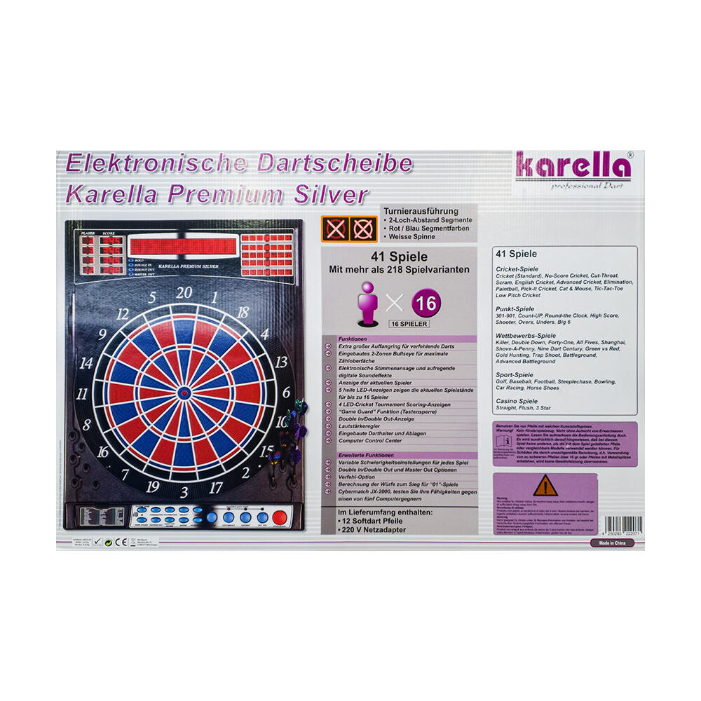 Machine de Fléchettes Premium Silver 2/7
