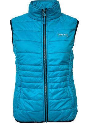 Dames gewatteerde bodywarmer irma saliegroen