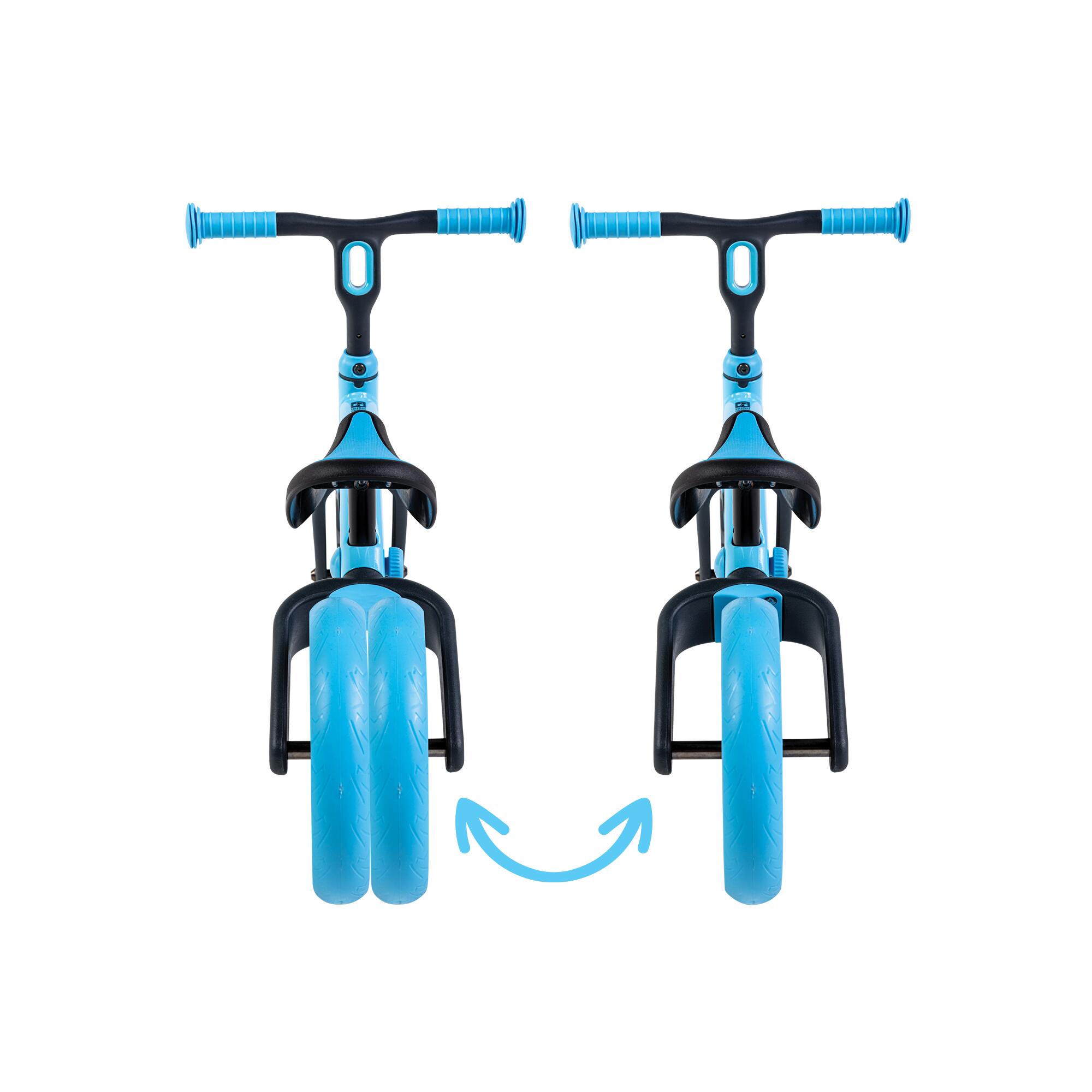 Bicicletta equilibrio, bambino/bambina, Yvelo Junior, azzurra 2/5