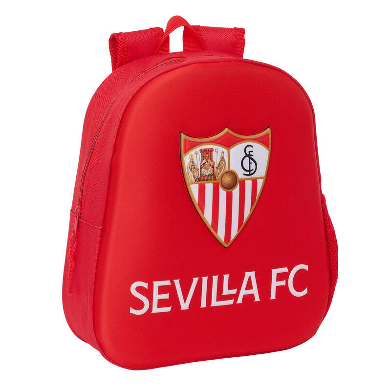 Mochila Infantil 3D Sevilla Fútbol Club Rojo