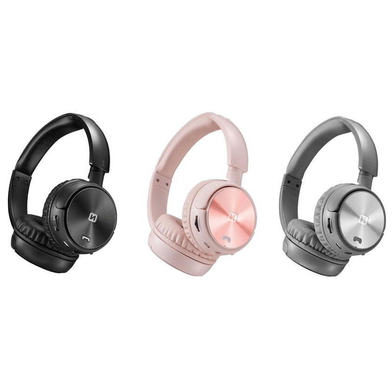 Headphones Swissten Trix Wireless cinzento