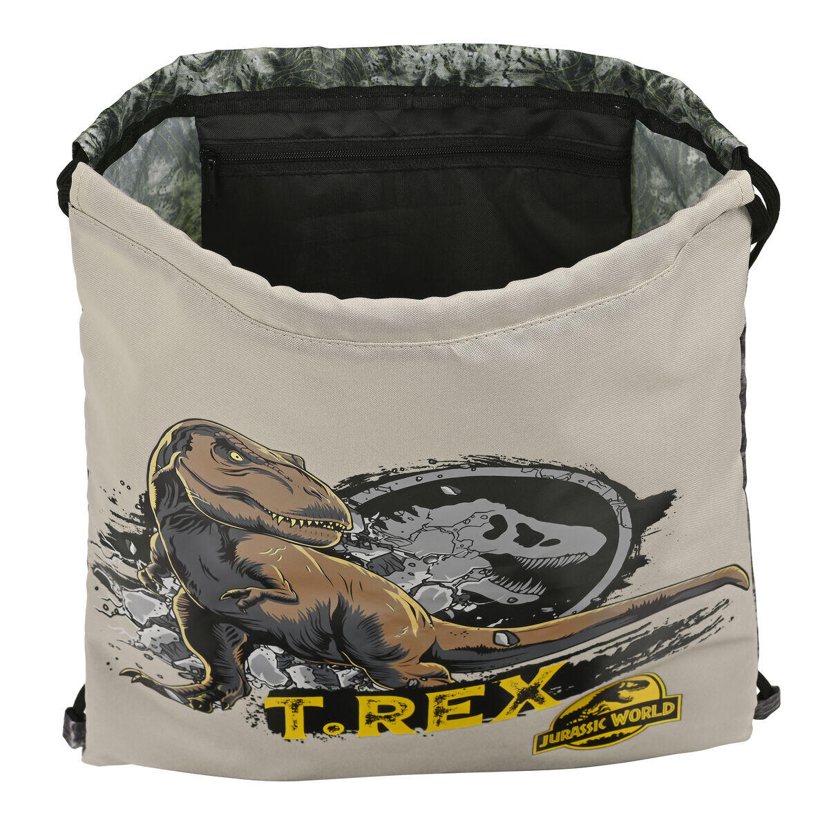 Saco Mochila com Cordas Jurassic World Warning 3/4