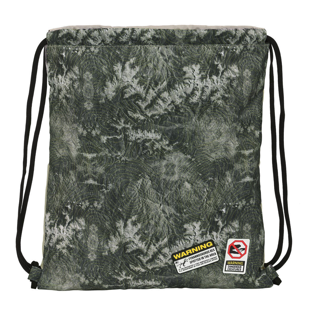 Saco Mochila com Cordas Jurassic World Warning 2/4
