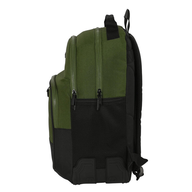 Mochila Escolar Safta Dark forest Negro