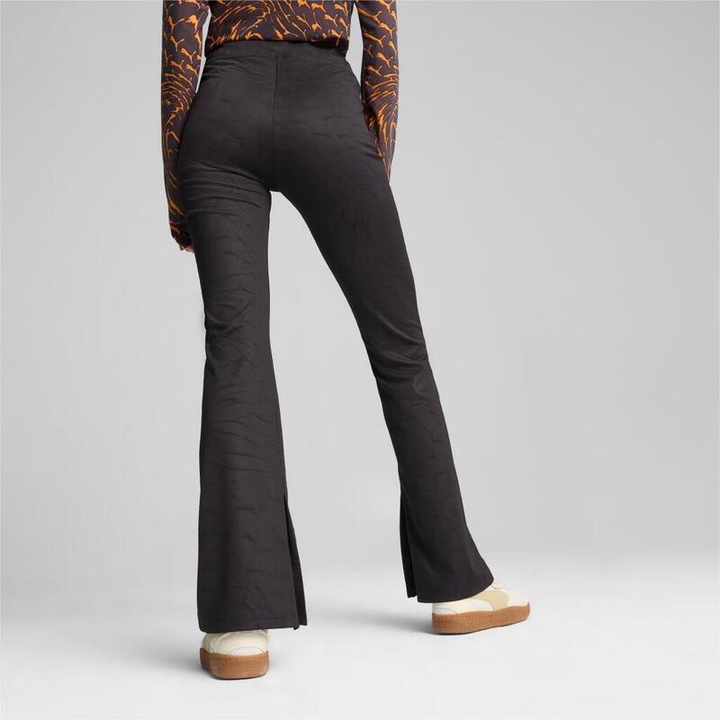 Pantalones Mujer Puma Dare To Textured Leggings Negro