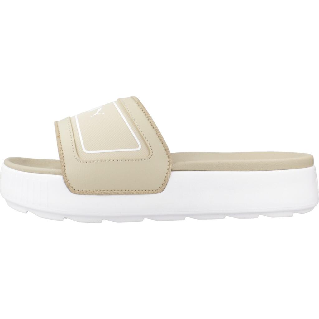 PUMA KARMEN SLIDE DONNA BEIGE 2/5