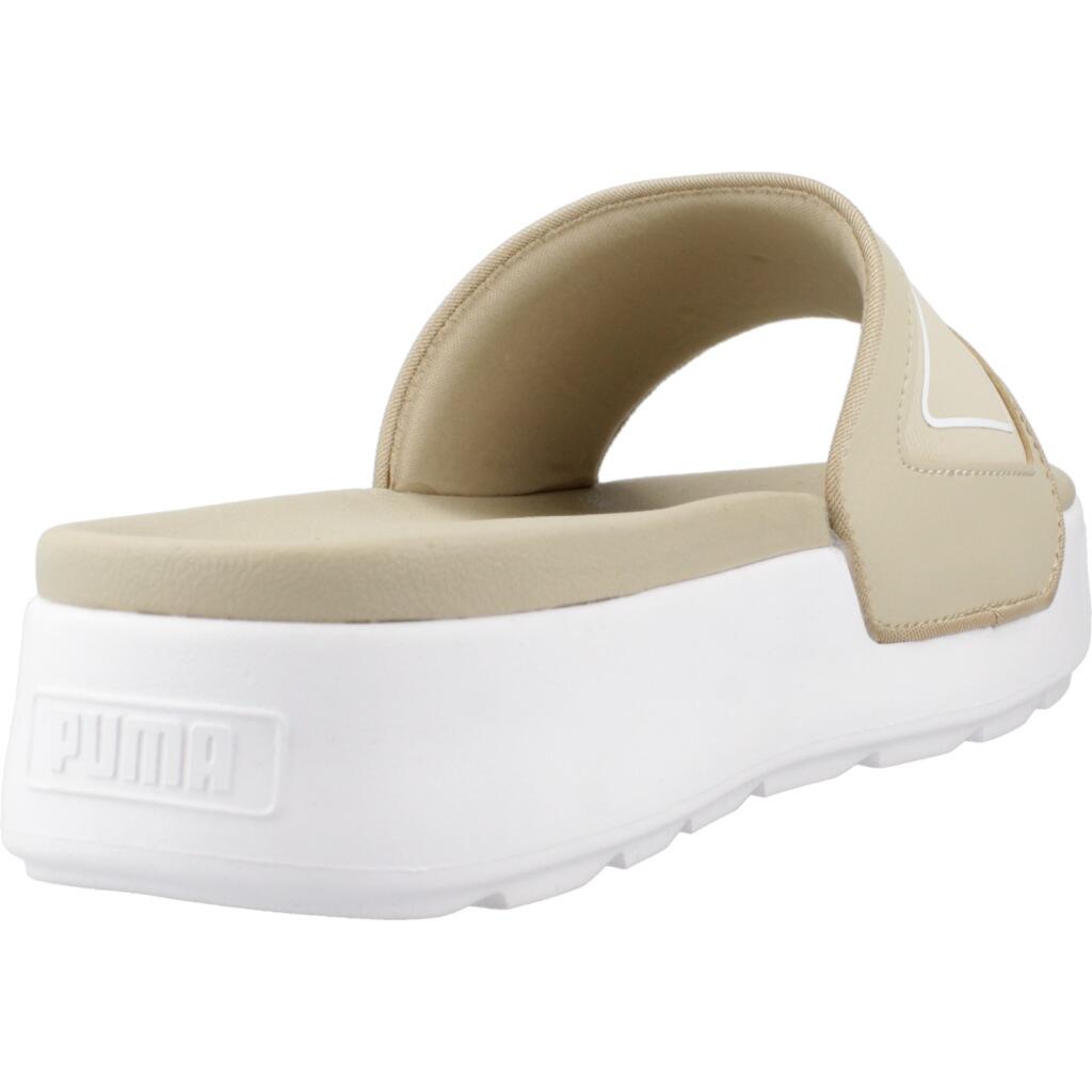 PUMA KARMEN SLIDE DONNA BEIGE 3/5