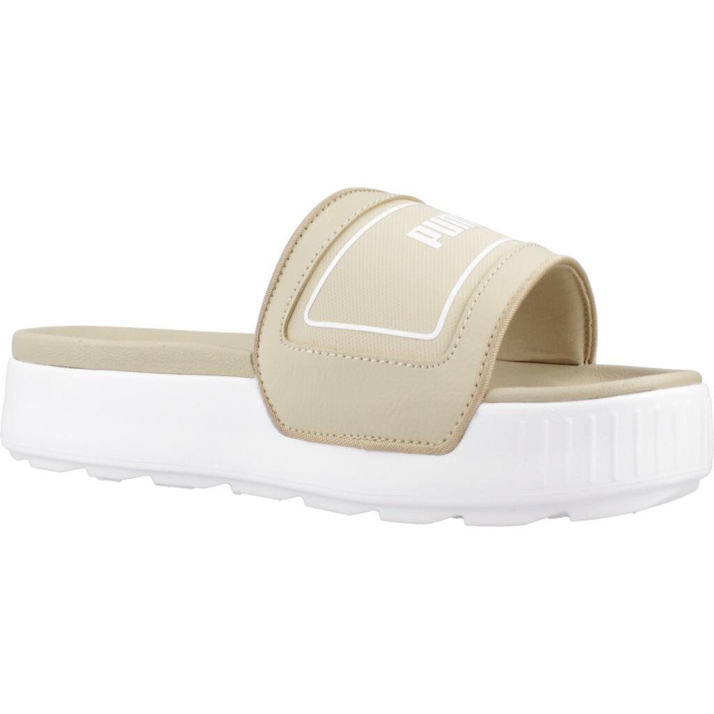 PUMA KARMEN SLIDE DONNA BEIGE 5/5