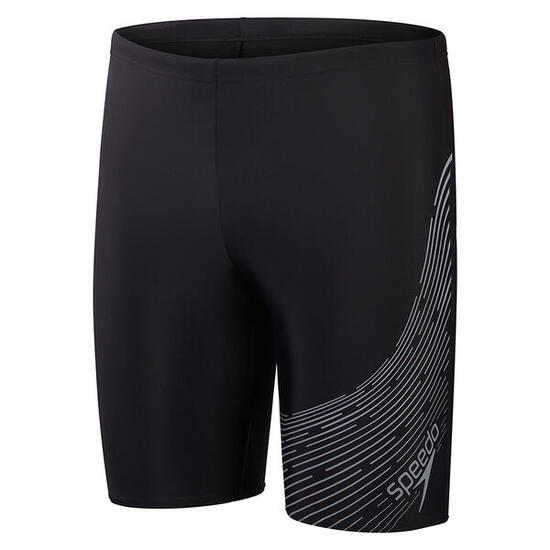 Maillot de bain homme Speedo Jammer Medley Logo Noir/Noir