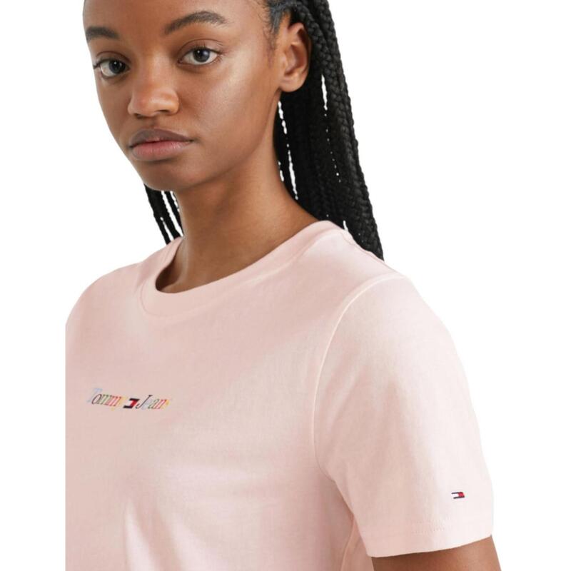 Camisetas para Mujer Tommy hilfiger  Rosa