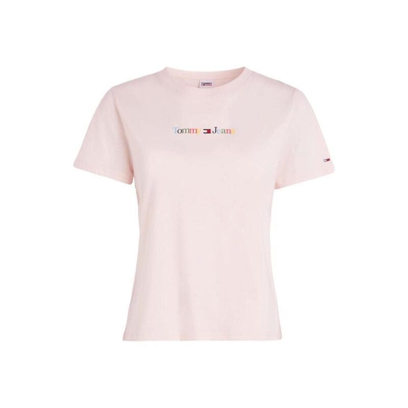 Camisetas para Mujer Tommy hilfiger  Rosa