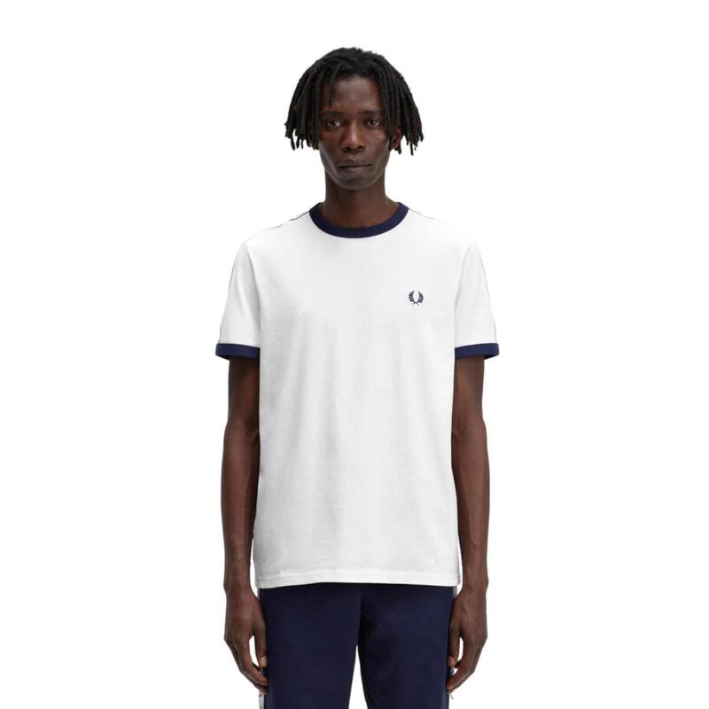 Camiseta de manga corta para Hombre Fred perry  Blanco