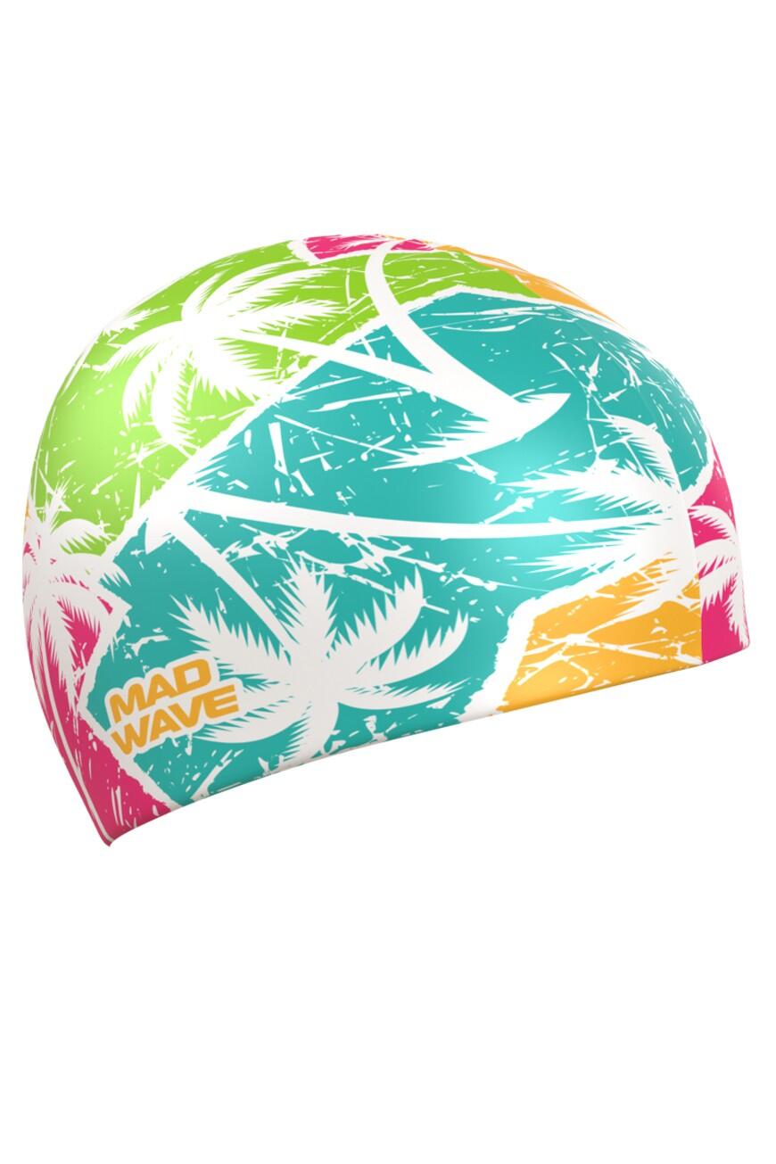 Gorro de natación de silicona TROPIC Blanco 2/5
