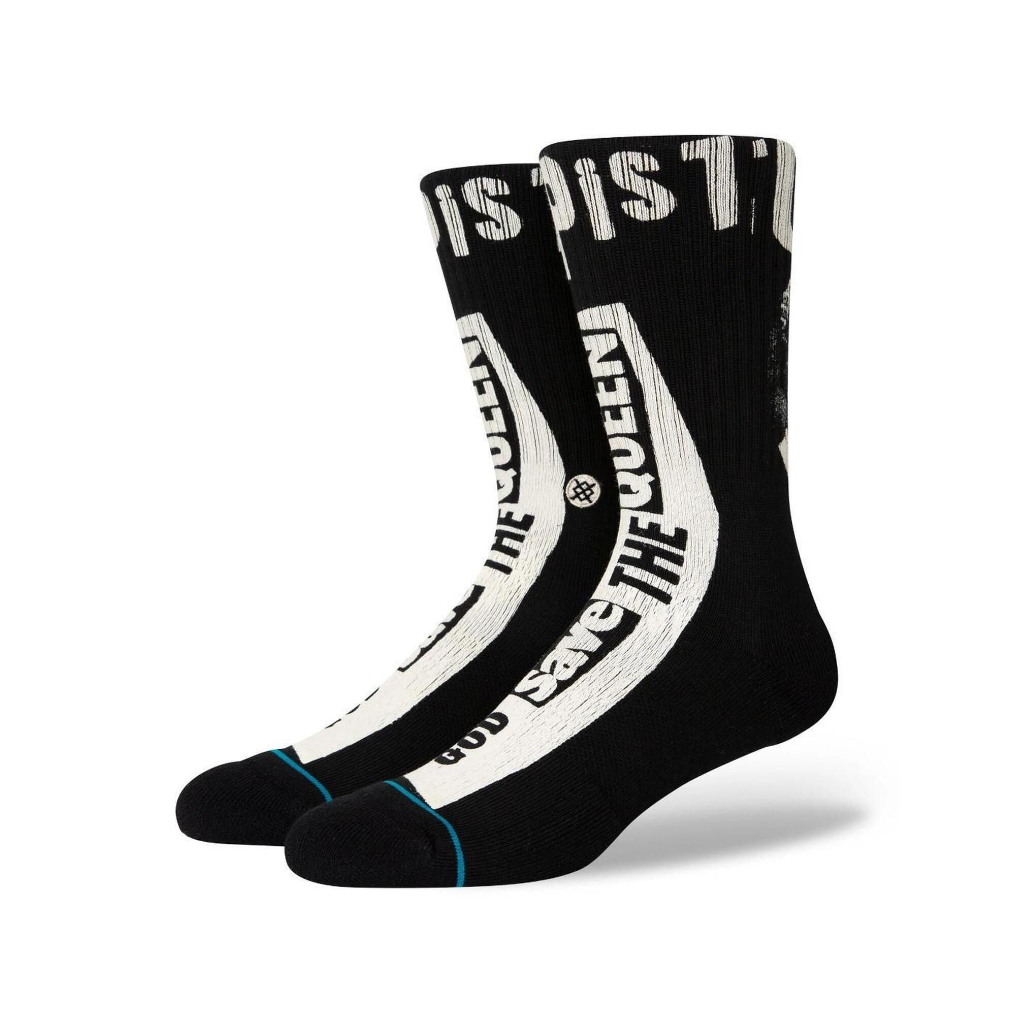 Stance - Baisse Saisonnière - Chaussettes - Noir - 42 M/l - Decathlon