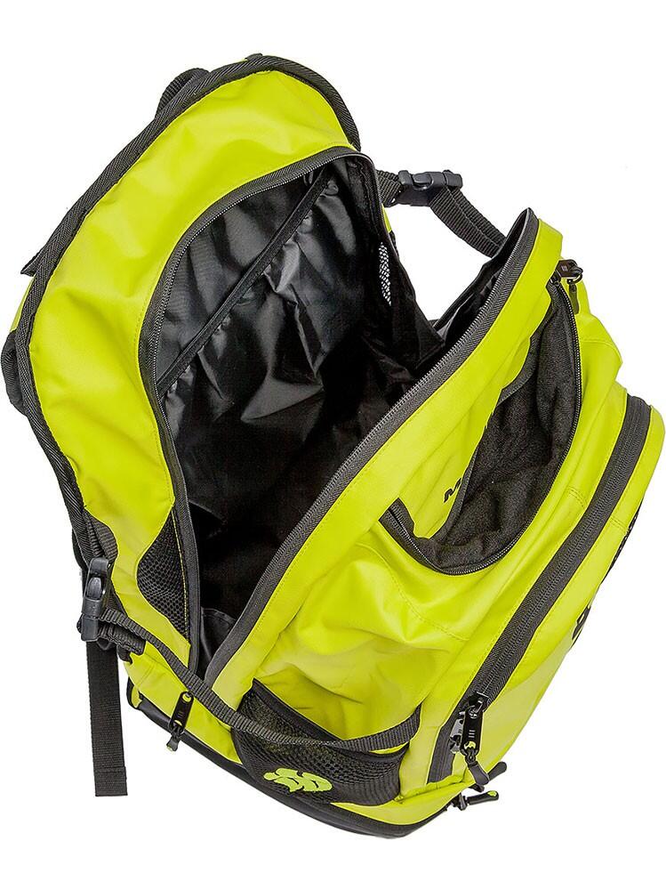 Mochila para piscina y natación LANE Amarillo Verdoso 5/5