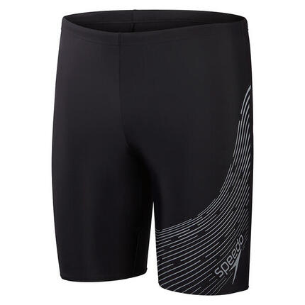 Maillot de bain homme Speedo Jammer Medley Logo Noir/Noir