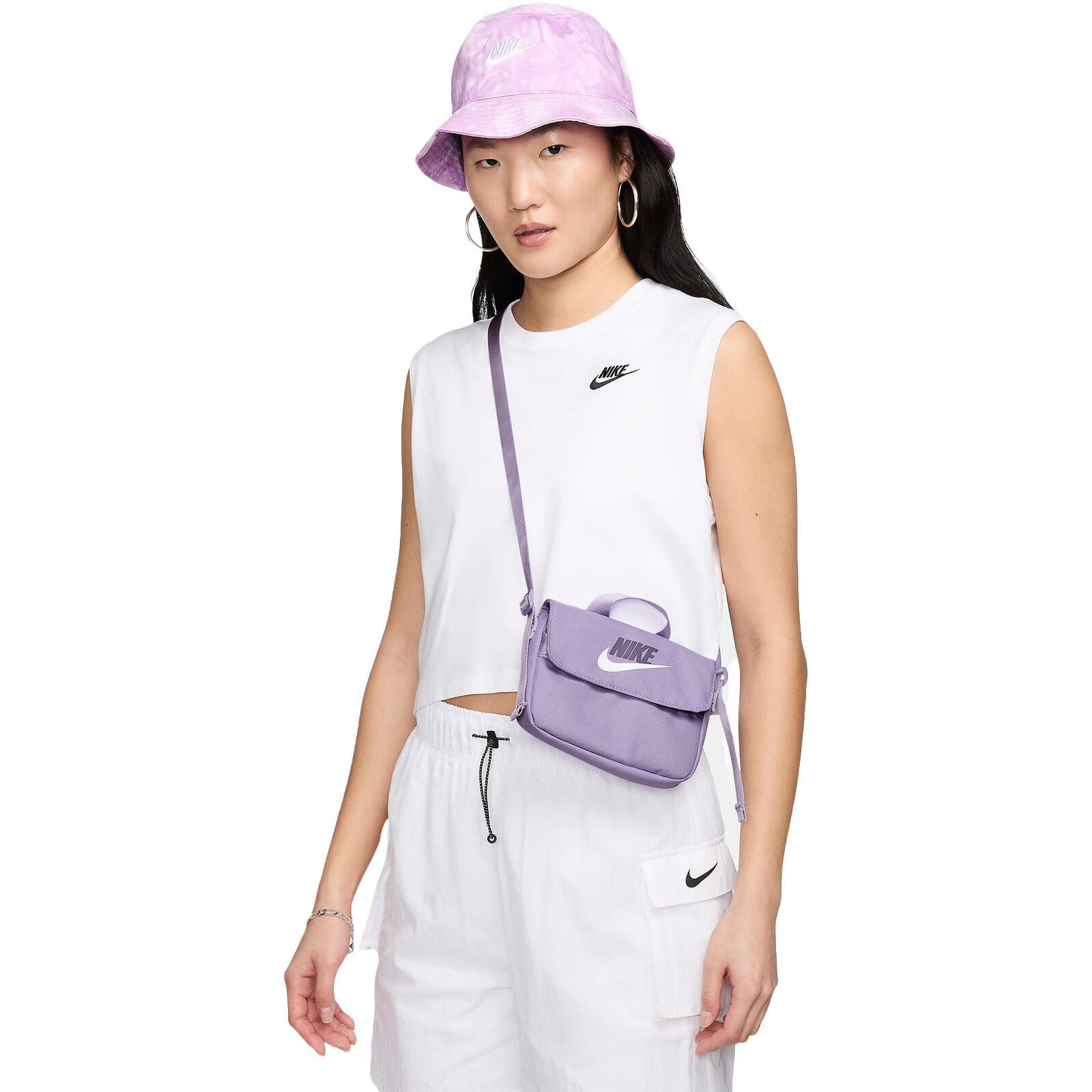 Bolsa Nike Y Cross-Body Bag 1L, Roxo, Crianças